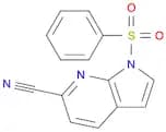 1-(Phenylsulfonyl)-1H-pyrrolo[2,3-b]pyridine-6-carbonitrile