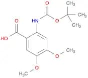 Benzoic acid, 2-[[(1,1-dimethylethoxy)carbonyl]amino]-4,5-dimethoxy-