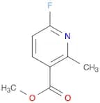 3-Pyridinecarboxylic acid, 6-fluoro-2-methyl-, methyl ester