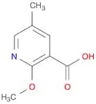 3-Pyridinecarboxylic acid, 2-methoxy-5-methyl-