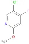 Pyridine, 5-chloro-4-iodo-2-methoxy-