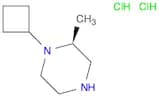(S)-1-cyclobutyl-2-methylpiperazine 2hcl