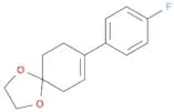 1,4-Dioxaspiro[4.5]dec-7-ene, 8-(4-fluorophenyl)-