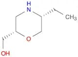 2-Morpholinemethanol, 5-ethyl-, (2S,5R)-
