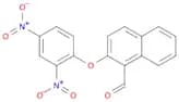 1-Naphthalenecarboxaldehyde, 2-(2,4-dinitrophenoxy)-