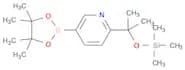 6-(2-(Trimethylsilyloxy)propan-2-yl)pyridine-3-boronic acid pinacol ester