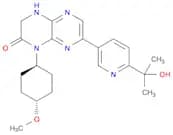 Pyrazino[2,3-b]pyrazin-2(1H)-one, 3,4-dihydro-7-[6-(1-hydroxy-1-methylethyl)-3-pyridinyl]-1-(trans…