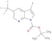 1H-Pyrrolo[2,3-b]pyridine-1-carboxylic acid, 3-iodo-5-(trifluoromethyl)-, 1,1-dimethylethyl ester