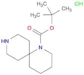 tert-Butyl 1,9-diazaspiro[5.5]undecane-1-carboxylate hydrochloride