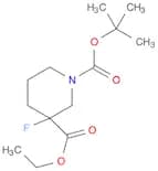 Ethyl 1-Boc-3-fluoropiperidine-3-carboxylate
