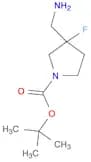 1-Pyrrolidinecarboxylic acid, 3-(aminomethyl)-3-fluoro-, 1,1-dimethylethyl ester