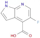 1H-Pyrrolo[2,3-b]pyridine-4-carboxylic acid, 5-fluoro-