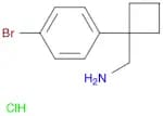Cyclobutanemethanamine, 1-(4-bromophenyl)-, hydrochloride (1:1)