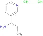 3-Pyridinemethanamine, α-ethyl-, hydrochloride (1:2)