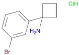 Cyclobutanamine, 1-(3-bromophenyl)-, hydrochloride (1:1)