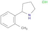 Pyrrolidine, 2-(2-methylphenyl)-, hydrochloride (1:1)