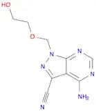 1H-Pyrazolo[3,4-d]pyrimidine-3-carbonitrile, 4-amino-1-[(2-hydroxyethoxy)methyl]-