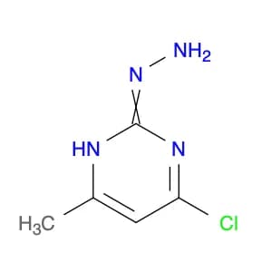 Pyrimidine, 4-chloro-2-hydrazinyl-6-methyl-