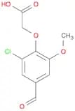 2-(2-Chloro-4-formyl-6-methoxyphenoxy)acetic acid