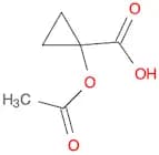 Cyclopropanecarboxylic acid, 1-(acetyloxy)-