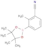 Benzonitrile, 2-methyl-3-(4,4,5,5-tetramethyl-1,3,2-dioxaborolan-2-yl)-