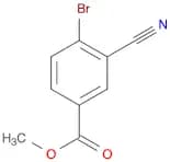 Benzoic acid, 4-​bromo-​3-​cyano-​, methyl ester