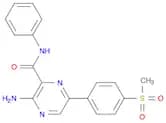 3-Amino-6-(4-methanesulfonylphenyl)-N-phenylpyrazine-2-carboxamide
