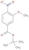 Benzoic acid,3-methoxy-4-nitro-, 1,1-dimethylethyl ester