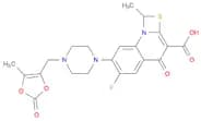 1H,4H-[1,3]Thiazeto[3,2-a]quinoline-3-carboxylic acid, 6-fluoro-1-methyl-7-[4-[(5-methyl-2-oxo-1,3…