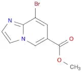 Imidazo[1,2-a]pyridine-6-carboxylic acid, 8-bromo-, methyl ester