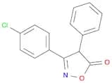 5(4H)-Isoxazolone, 3-(4-chlorophenyl)-4-phenyl-