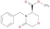 3-Morpholinecarboxylic acid, 5-oxo-4-(phenylmethyl)-, methyl ester, (3R)-
