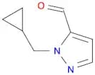 2-(Cyclopropylmethyl)pyrazole-3-carbaldehyde