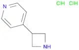 Pyridine, 4-(3-azetidinyl)-, hydrochloride (1:2)