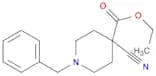 4-Piperidinecarboxylic acid, 4-cyano-1-(phenylmethyl)-, ethyl ester