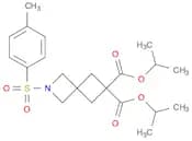 2-Azaspiro[3.3]heptane-6,6-dicarboxylic acid, 2-[(4-methylphenyl)sulfonyl]-, 6,6-bis(1-methylethyl…