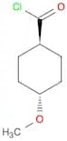 Cyclohexanecarbonyl chloride, 4-methoxy-, trans-