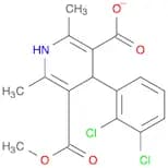 1,4-Dihydro-2,6-dimethyl-4-(2′,3′-dichlorophenyl)-5-carboxymethyl-3-pyridinecarboxylic acid