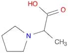 1-Pyrrolidineacetic acid, α-methyl-
