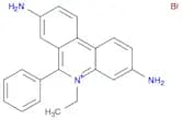 Phenanthridinium, 3,8-diamino-5-ethyl-6-phenyl-, bromide (1:1)