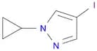 1H-Pyrazole, 1-cyclopropyl-4-iodo-