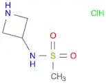 Methanesulfonamide, N-3-azetidinyl-, hydrochloride (1:1)