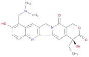 1H-Pyrano[3',4':6,7]indolizino[1,2-b]quinoline-3,14(4H,12H)-dione, 10-[(dimethylamino)methyl]-4-et…