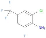 Benzenamine, 2-chloro-6-fluoro-4-(trifluoromethyl)-