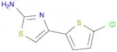 2-Thiazolamine, 4-(5-chloro-2-thienyl)-