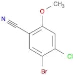 5-Bromo-4-chloro-2-methoxybenzonitrile