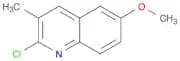 Quinoline, 2-chloro-6-methoxy-3-methyl-