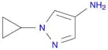 1H-Pyrazol-4-amine, 1-cyclopropyl-
