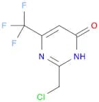 2-(chloromethyl)-6-(trifluoromethyl)pyrimidin-4-ol