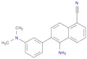 5-Amino-6-(3-(dimethylamino)phenyl)-1-naphthonitrile